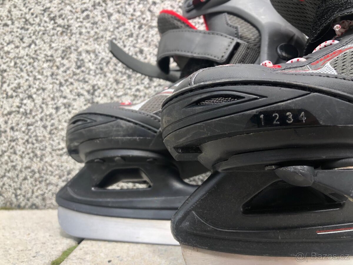 Detske prezkove stavitelne brusle vel. EU 29 - 32 … - 4