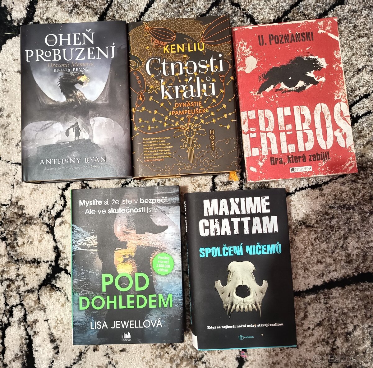 Mix knih fantasy scifi a krimi - 4