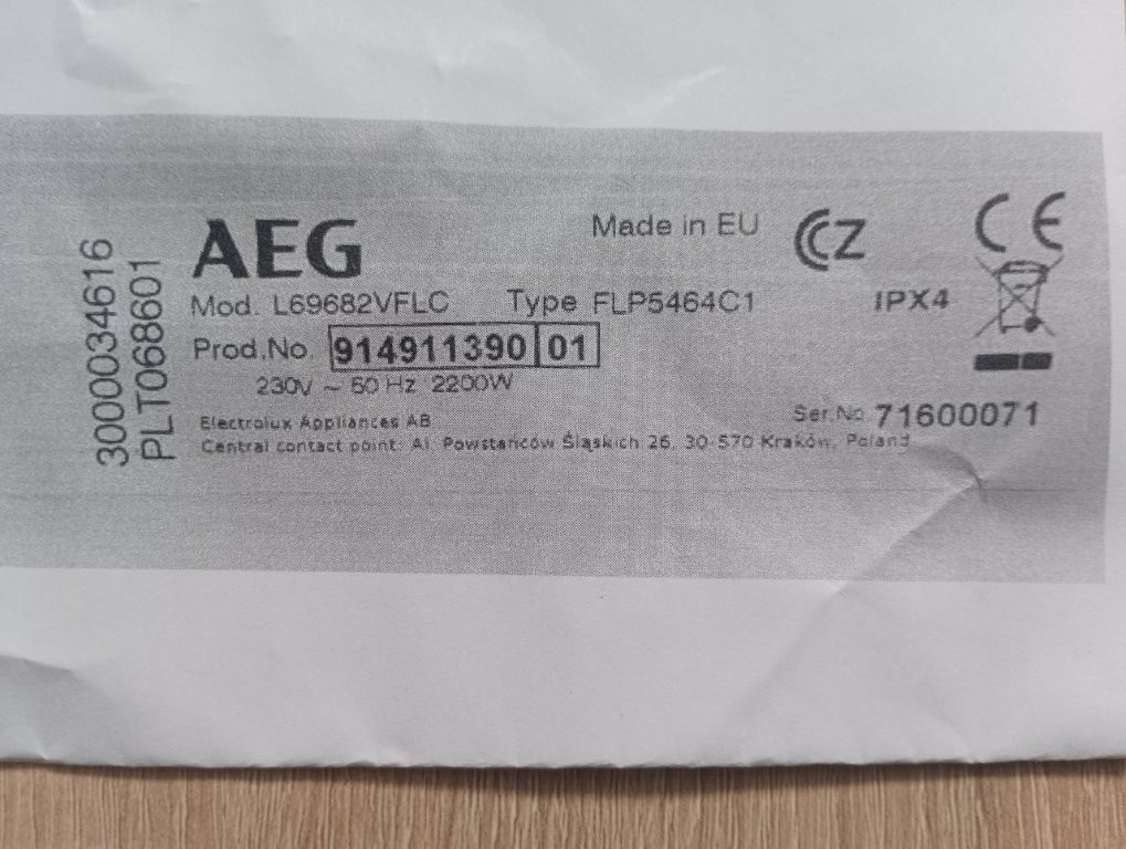 Elektronika pračka AEG vč. skříně - 4