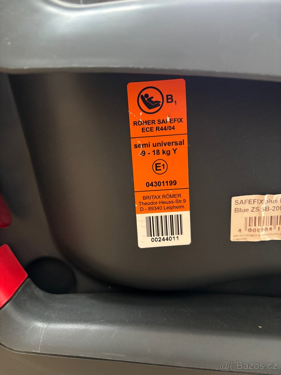 Britax Römer Safefix plus - 4