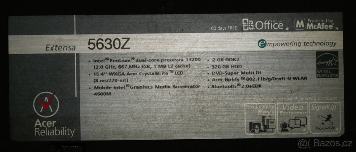 Acer Extensa 5630Z - 4