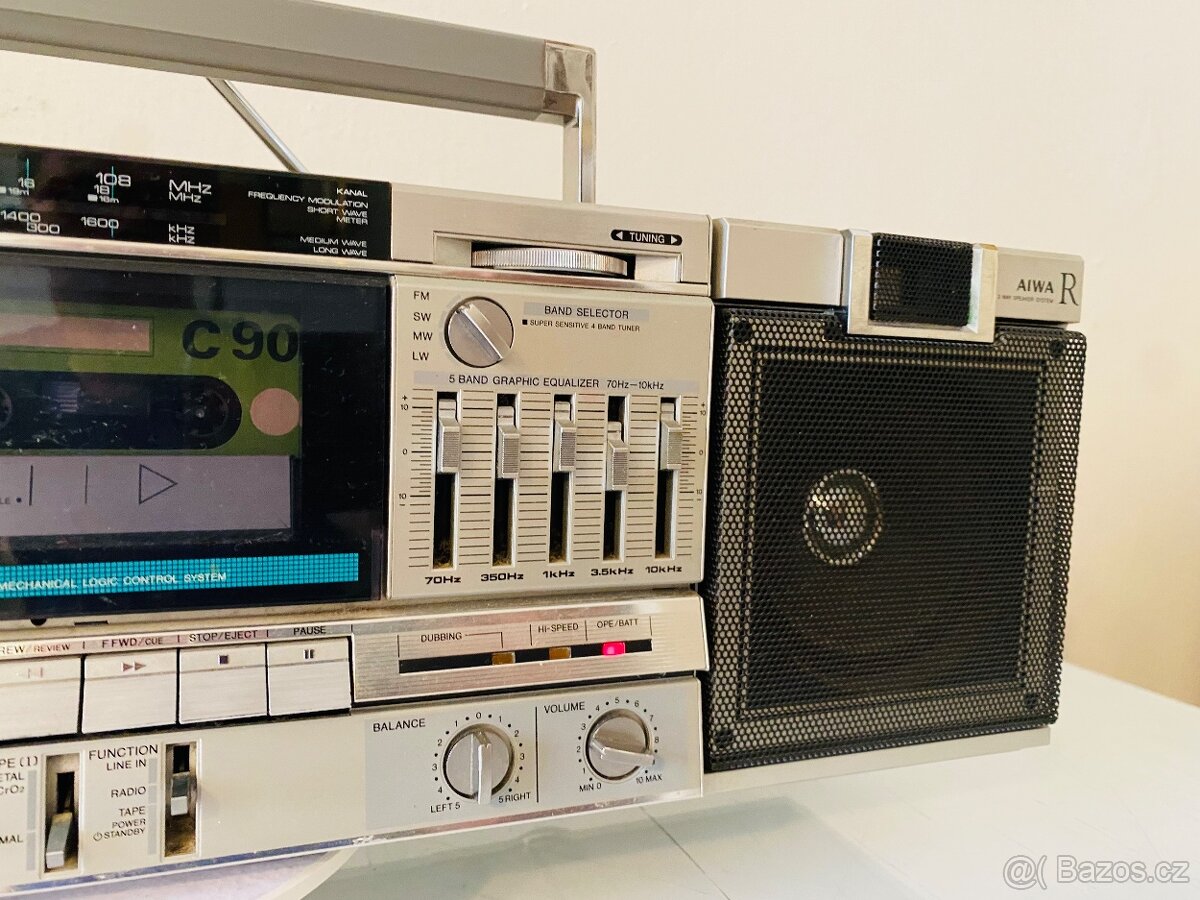 Radiomagnetofon Aiwa CA-W50, rok 1986 - 4