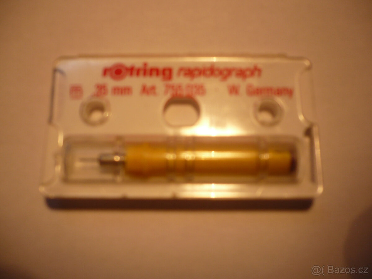 PRODÁM PERA A ŠABLONY ROTRING - 4
