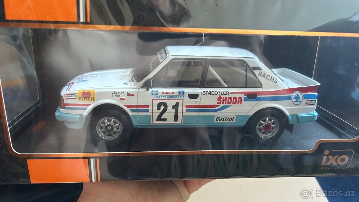 ŠKODA 130LR #21, #22 (1987) Rallye 1/18 IXO - 4