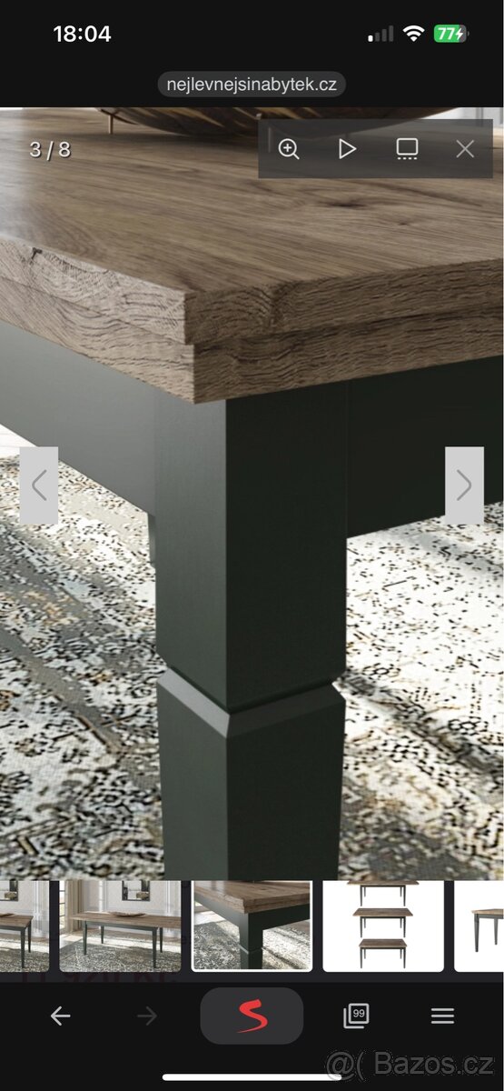 Jídelní rozkládací stůl - 4