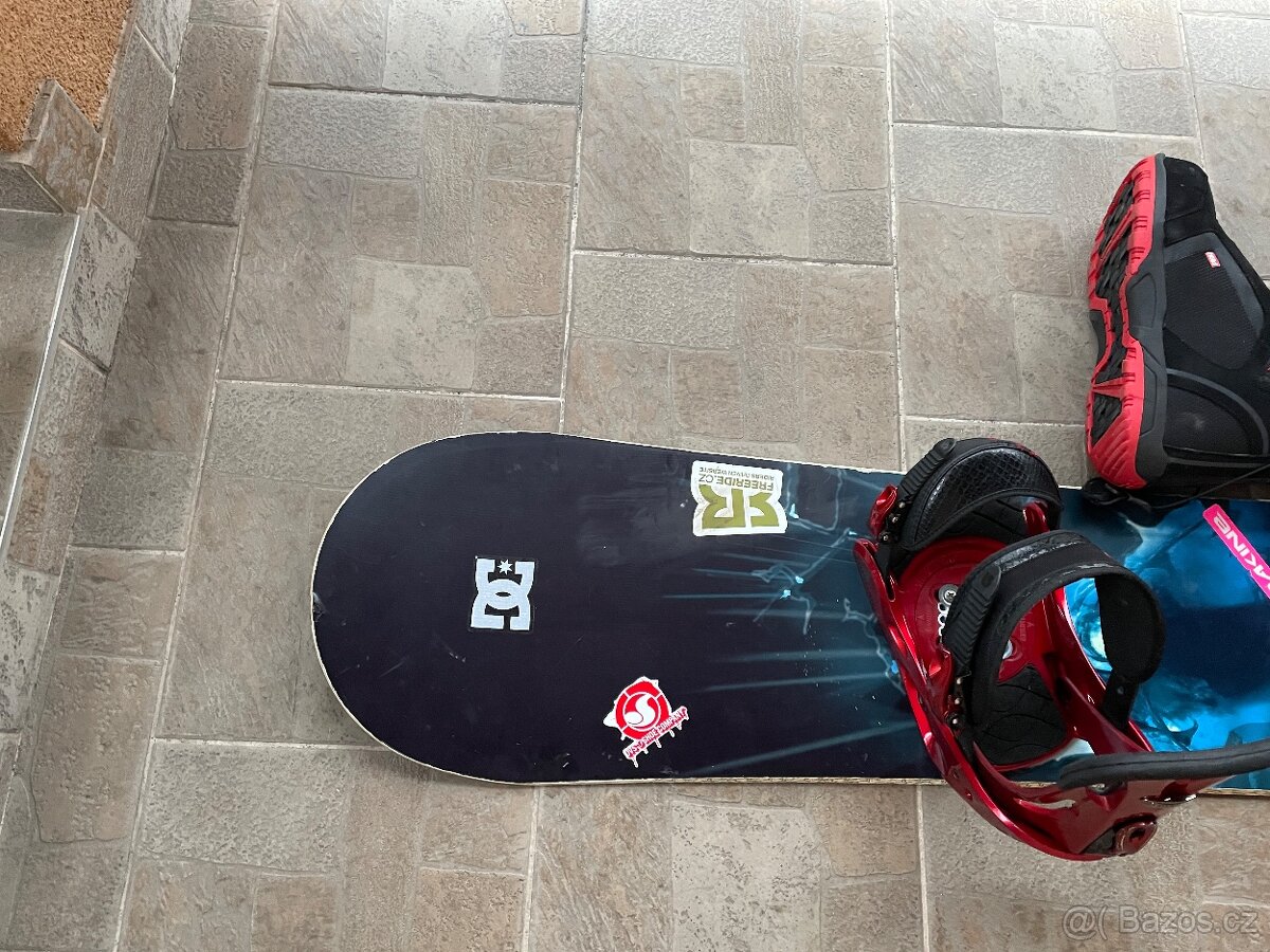 Snowboard Sims Chaos 160 cm +vázání Burton Custom boty 42 - 4