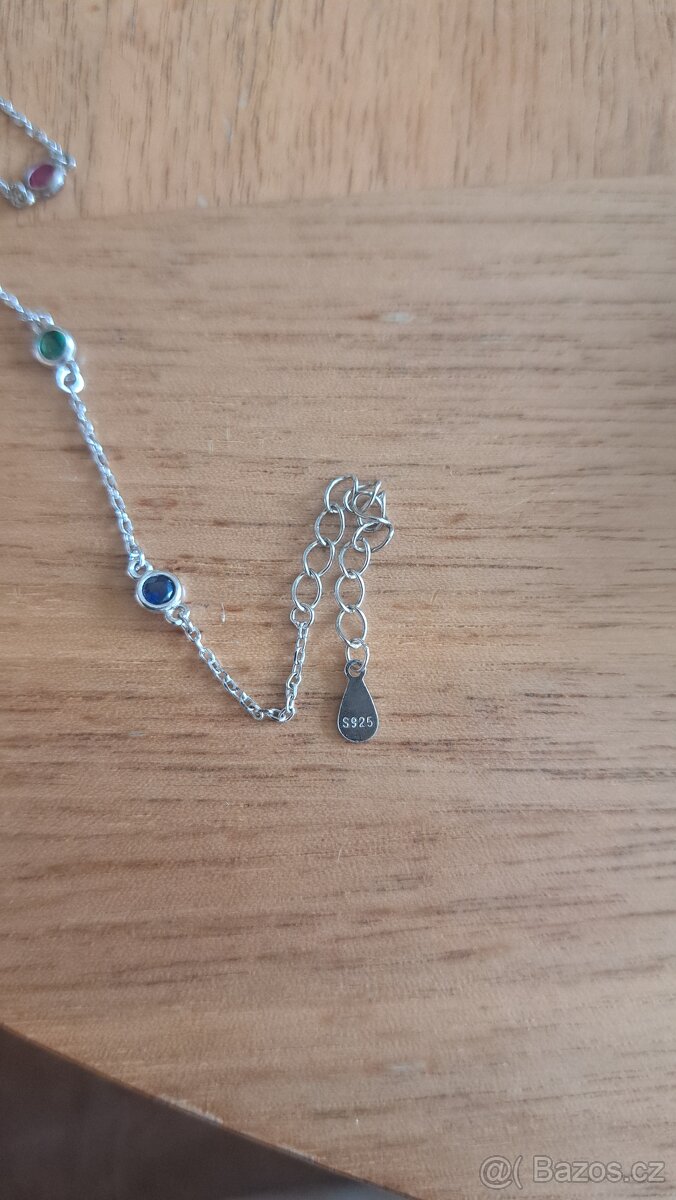 Stříbrný řetízek + náramek - 4