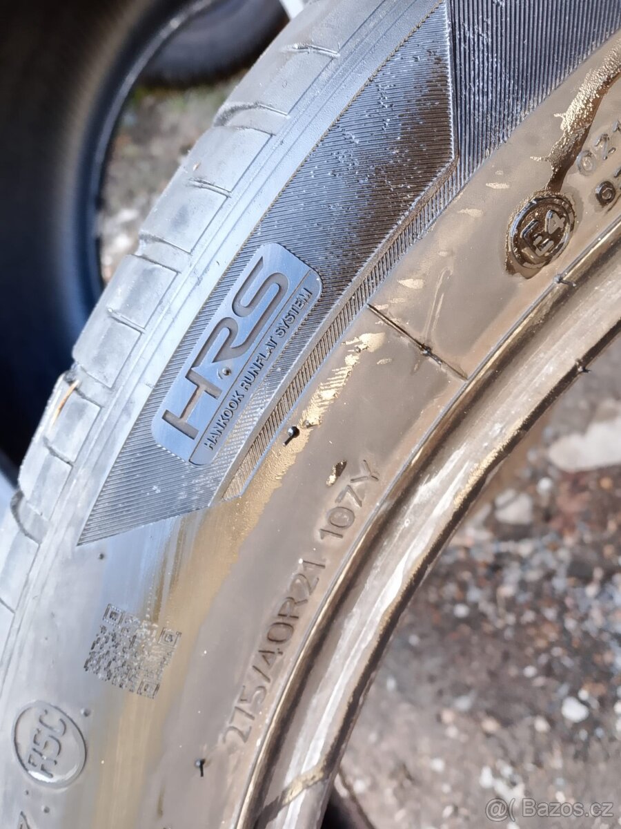 275/40/21 107y Hankook - letní pneu 2ks RunFlat - 4