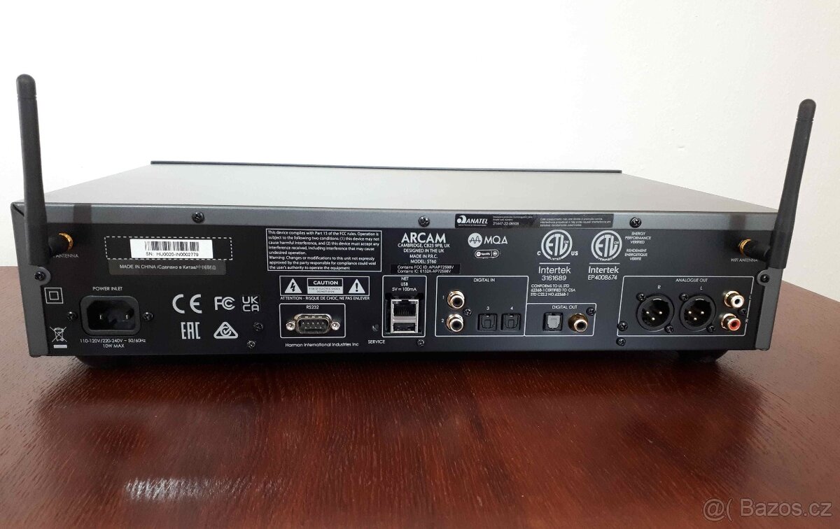 Prodám špičkový Streamer a DaC - ARCAM - Anglie - 4