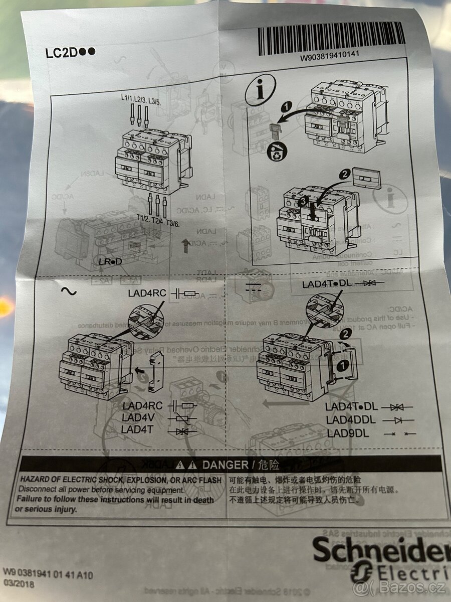Reverzační stykač - 4
