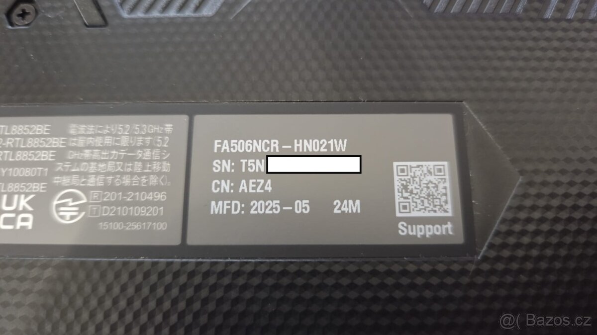 ASUS TUF gaming A15 - 4