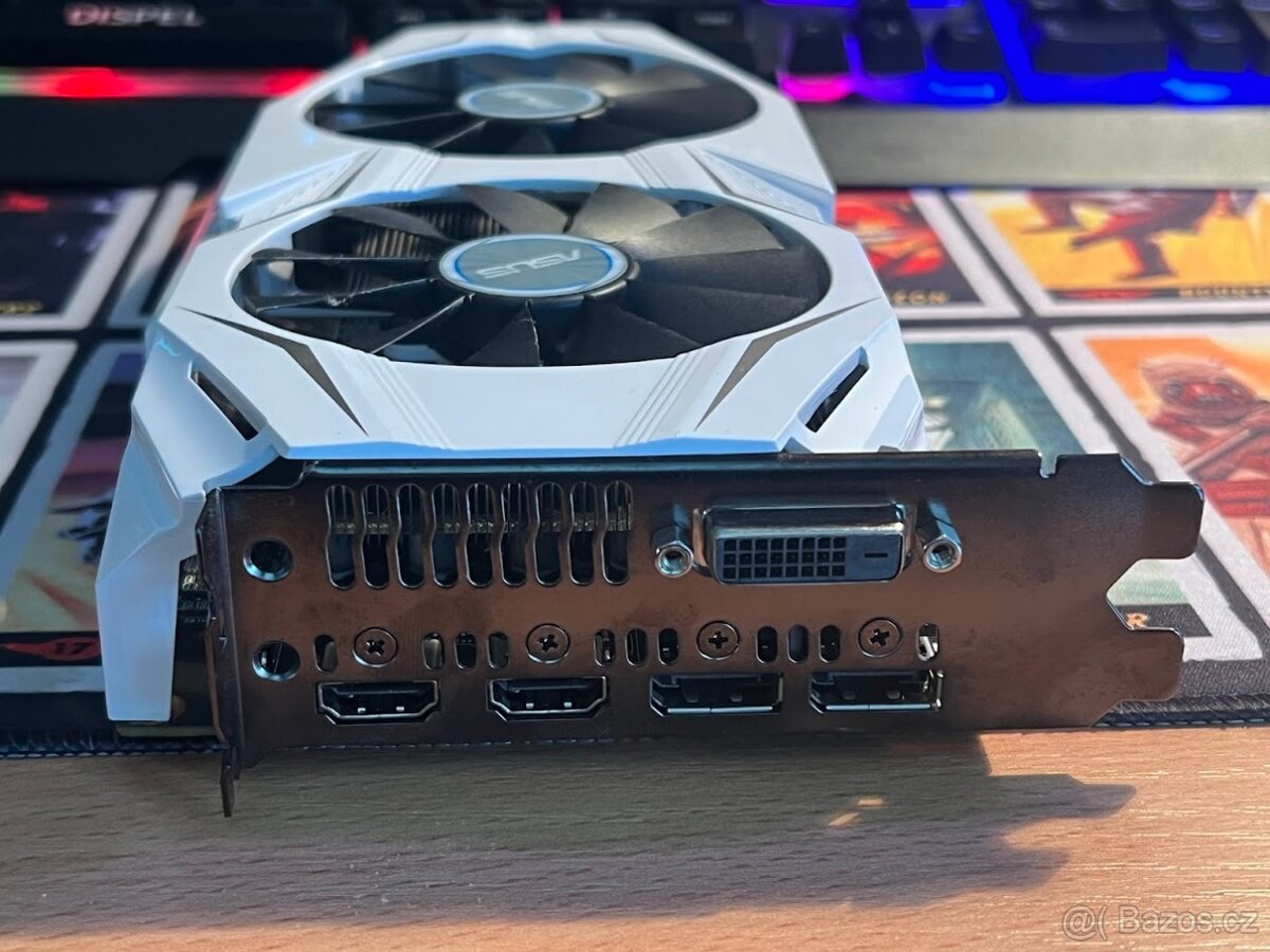 ASUS nVidia GTX 1060 6GB - Bílá edice - 4