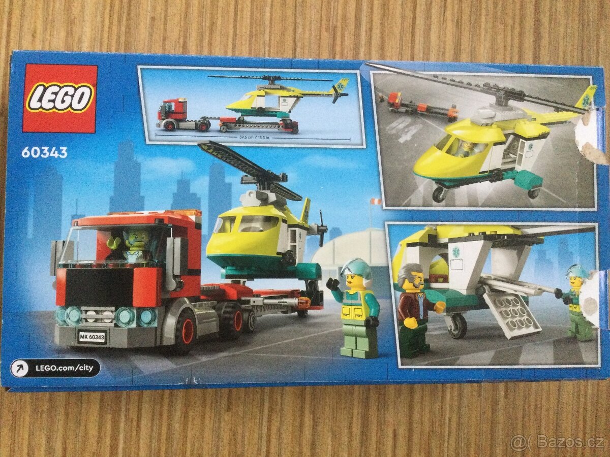 LEGO City 60343 Přeprava záchranářského vrtulníku - 4