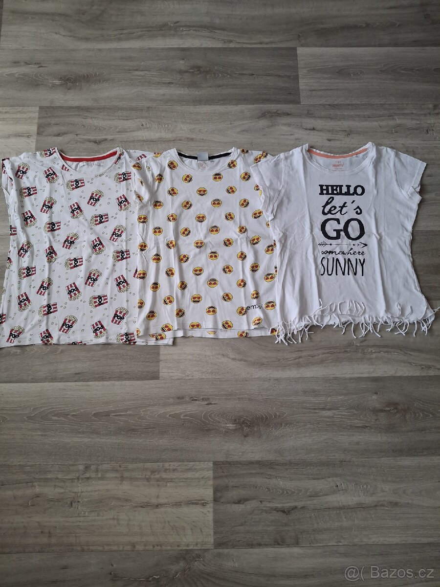 Dívčí trička s krátkým rukávem - 4