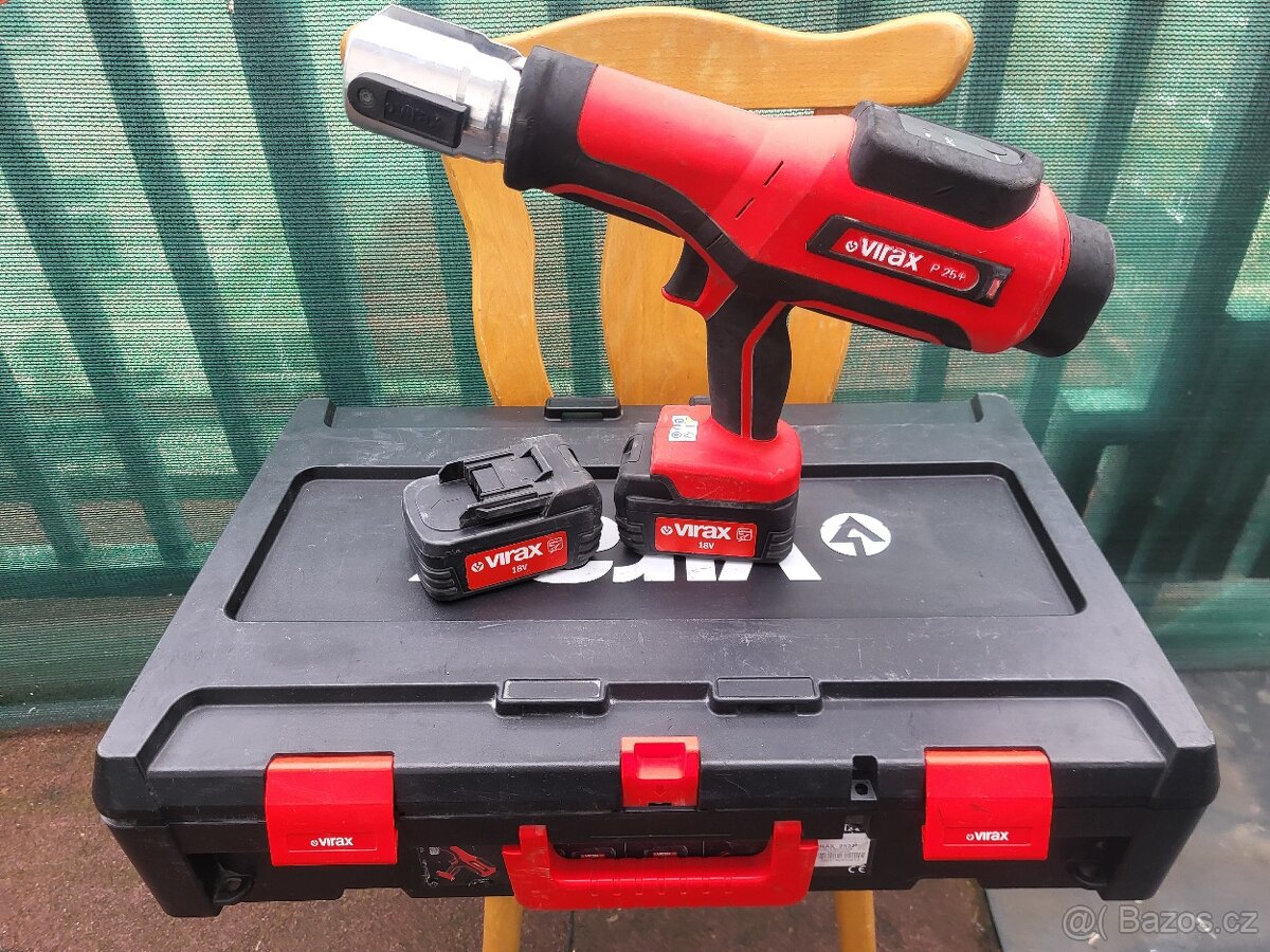 Prodam Elektro-hydraulická lisovačku Virax P25+ - 4