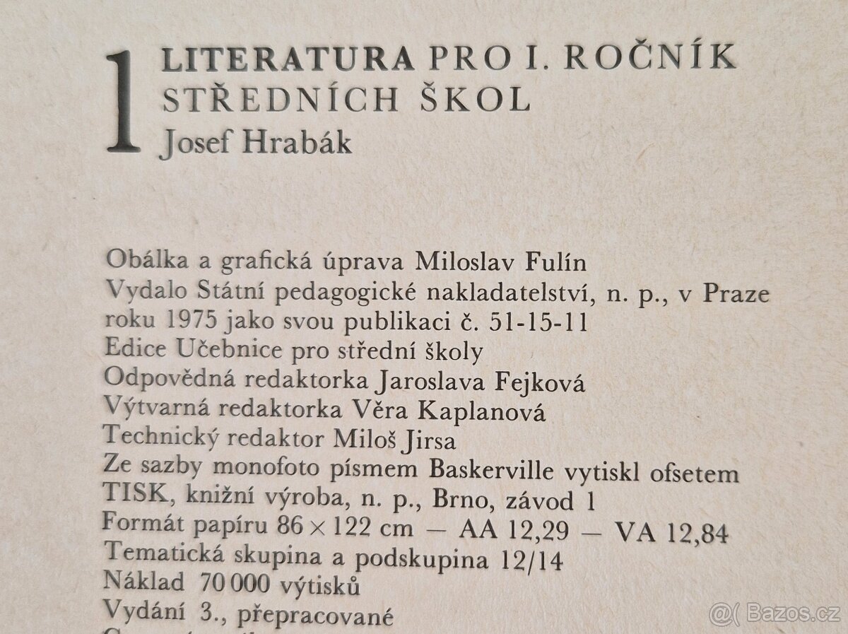 literatura 1. ročník - 4