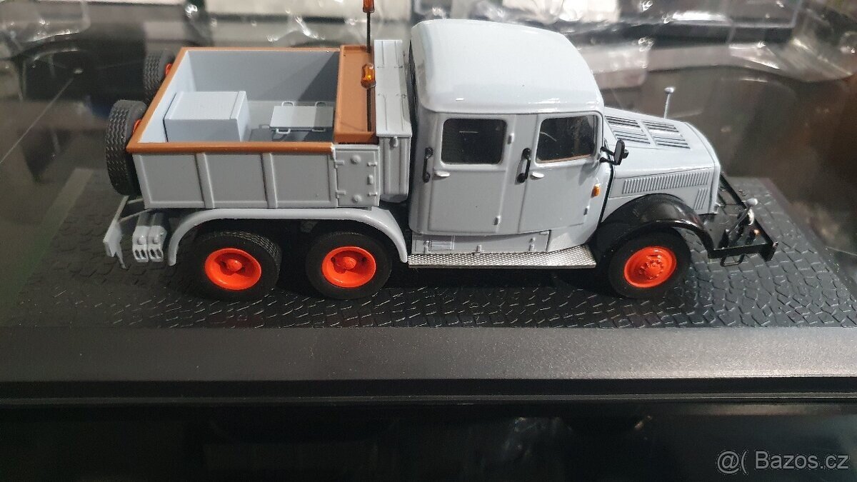 PRODÁM - model Tatra 141 šedá 1:43 Atlas - 4