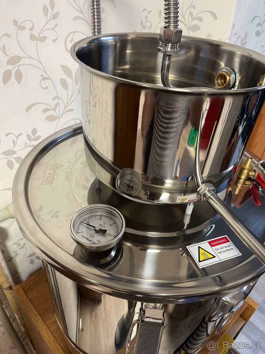 30 Lit kotel k pálení dvojité dno - 4