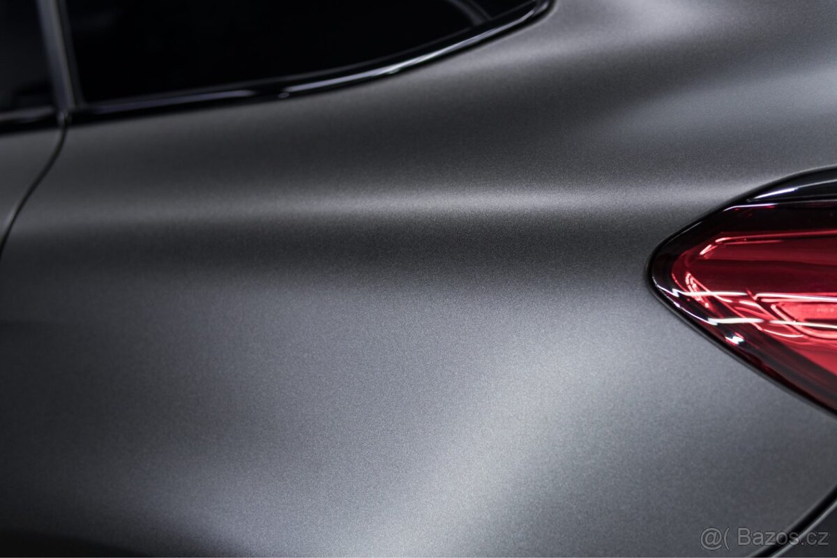 Wrap fólie Matt Diamond Black Metallic – nová role 15 m - 4