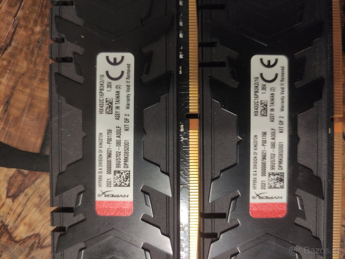 Prodám 32gb DDR4 3200MHz - 4