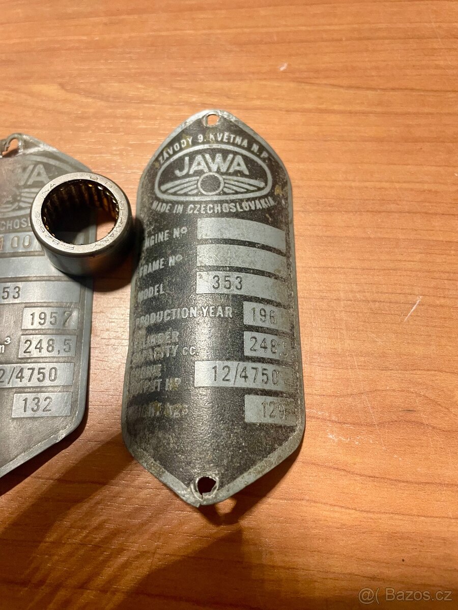 Jawa 21, 353, 354, 559, 360 - 4