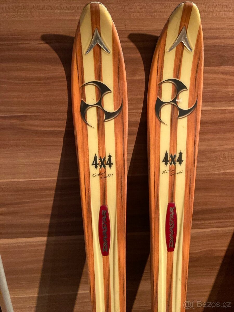 Retro telemarkové lyže Dynastar 4x4 - 4