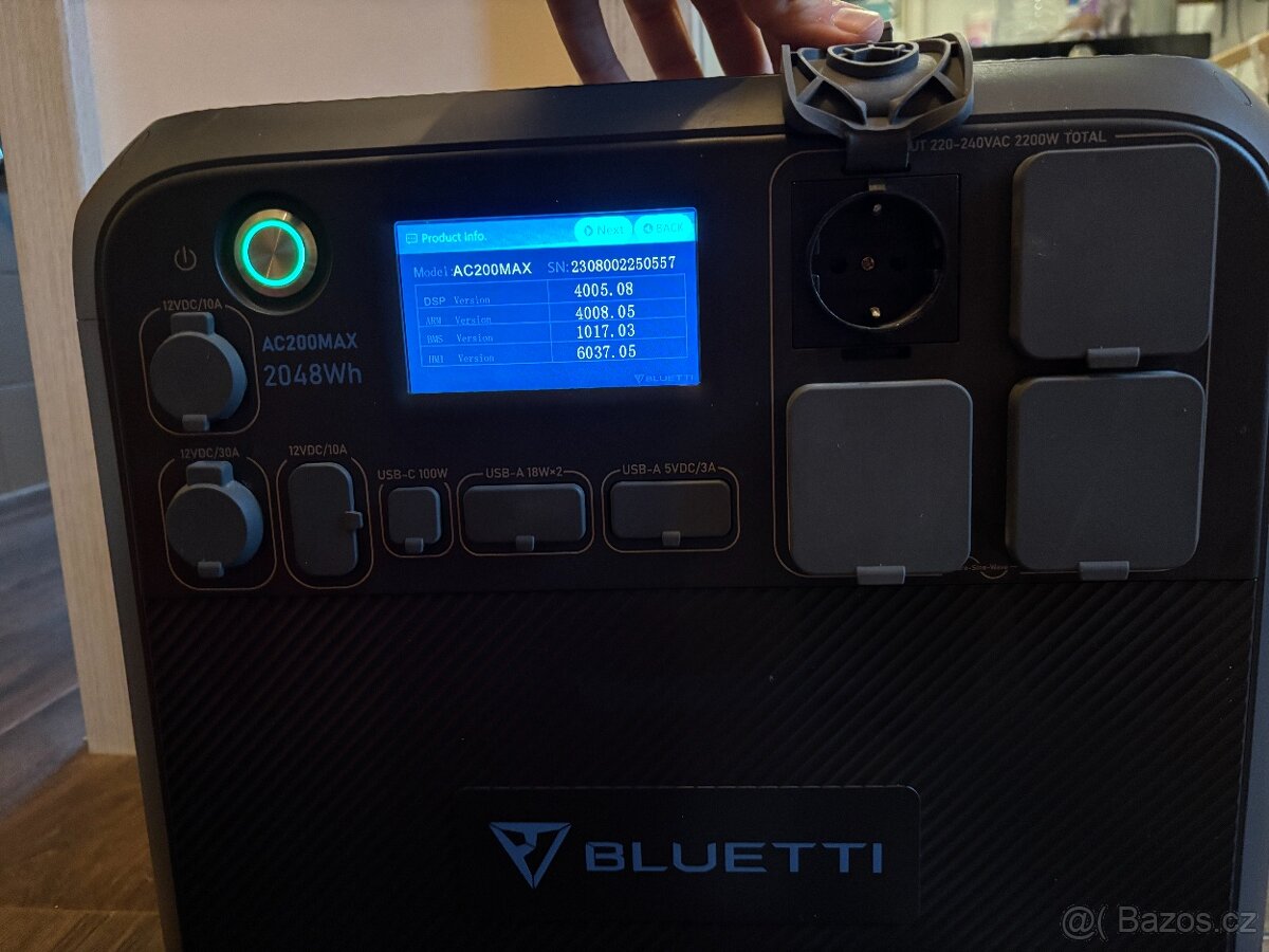 Nabíjecí stanice Bluetti AC200MAX (2048 Wh) (AC200MAX) - 4