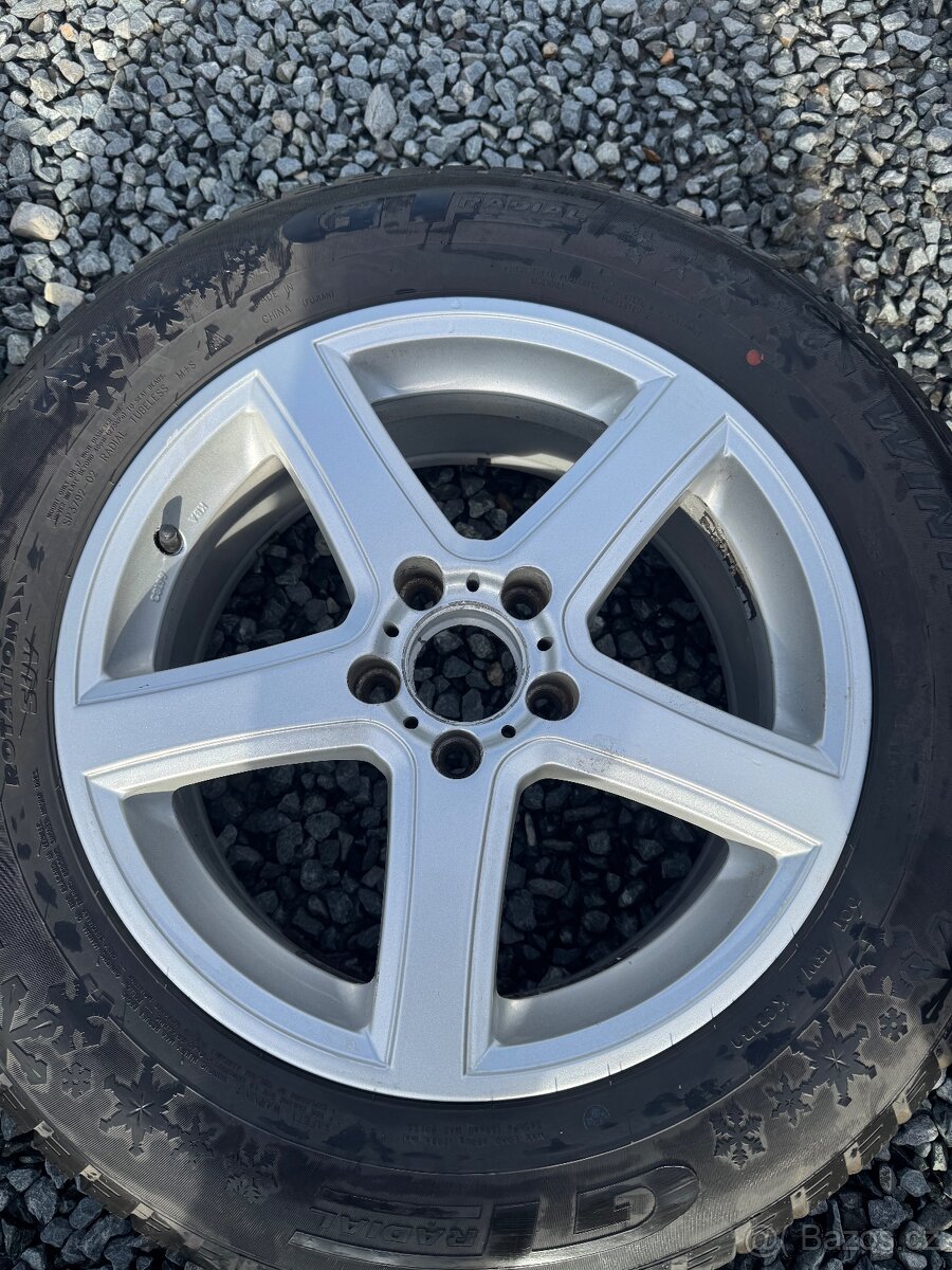 Alu Zimní sada kol mercedes 5x112, 235/60 R17 - 4