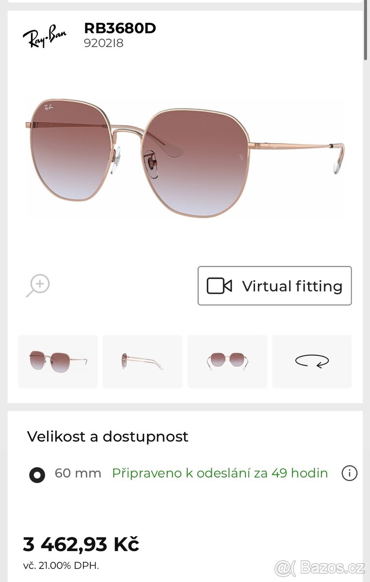 Ray Ban RB 3680D 9202/I8 60 - 4