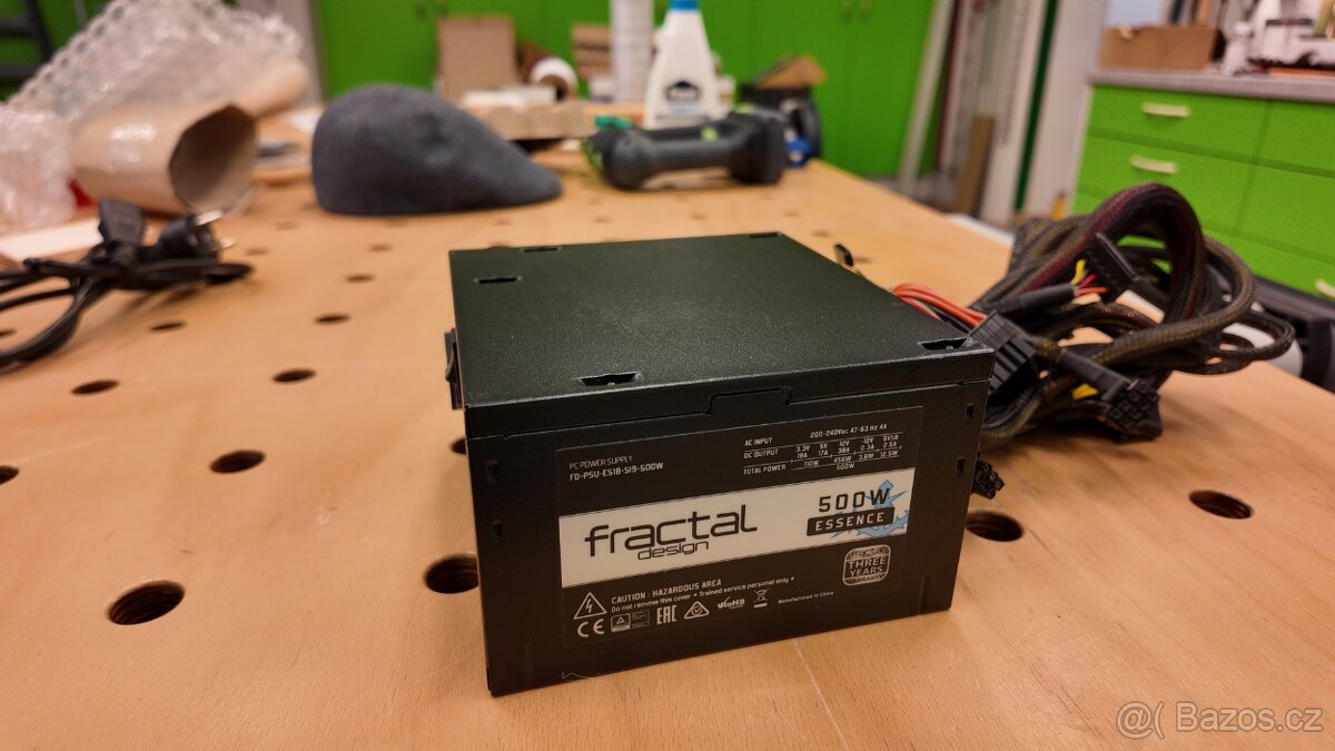 PC zdroj fractal design 500w essence - 4