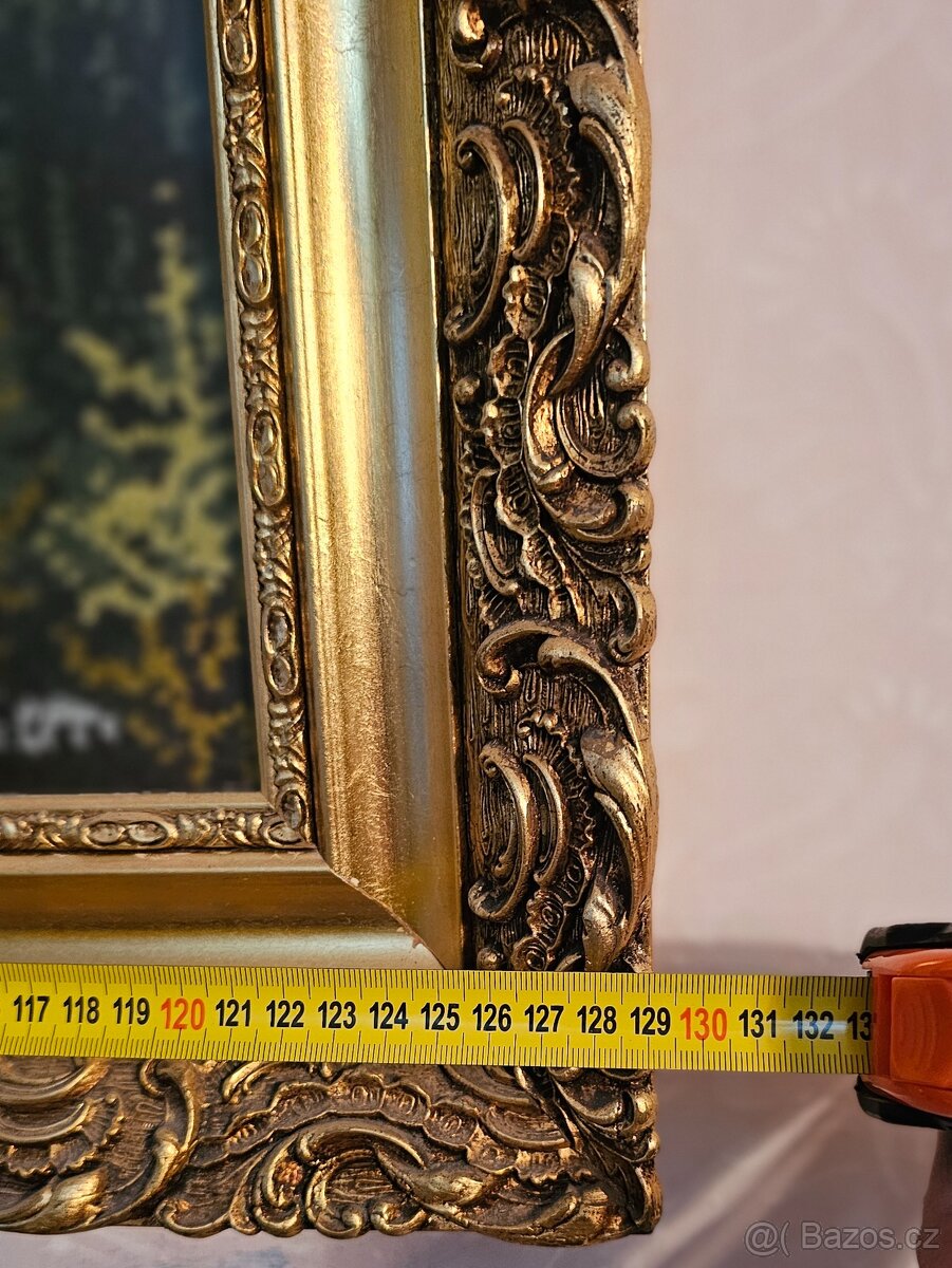 Gobelinový obraz zámek Neuschwanstein - 4