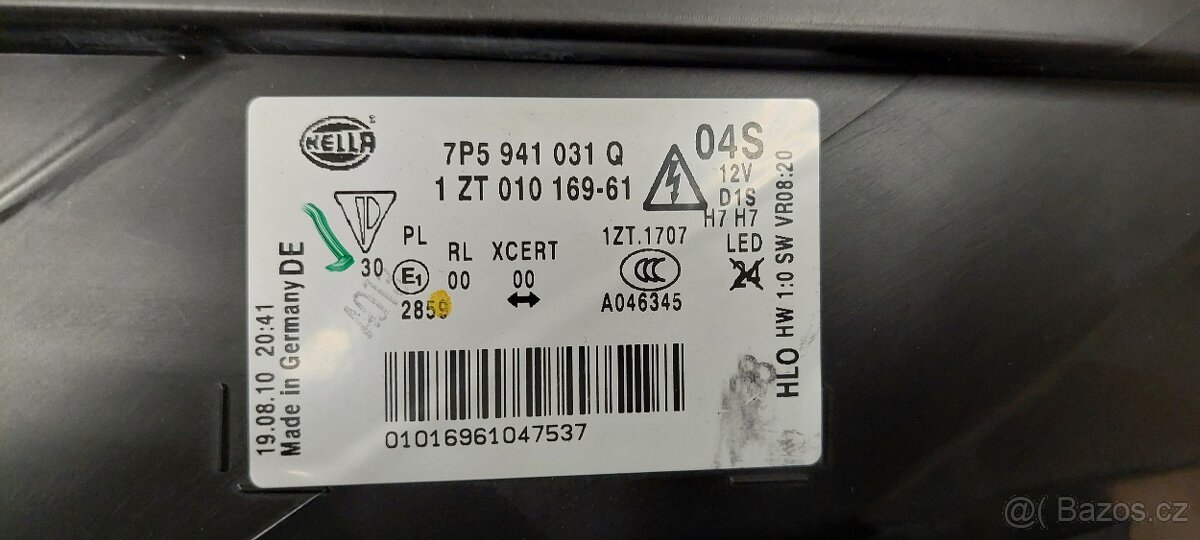 Levé Světlo Porsche Cayenne - 4