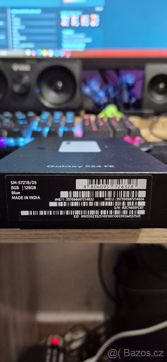 Samsung s24fe Blue 128gb Nový zabalený - 4