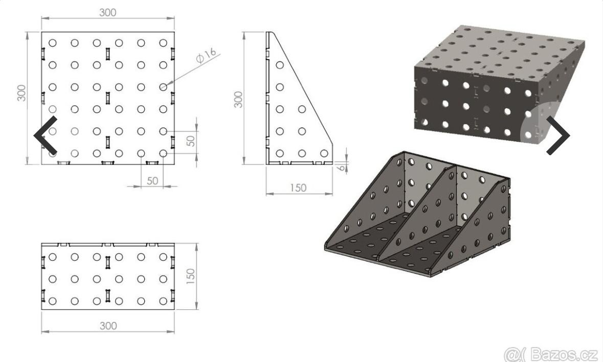Svařovací stůl 1950 x 1000mm - 4