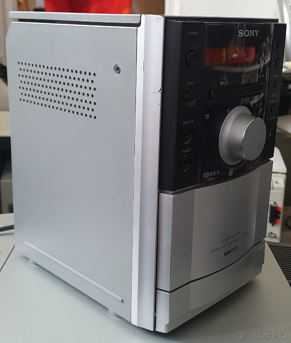 HI-FI VĚŽ - CD MP3, KAZETY. SONY CMT-EH10 | Brno - 4