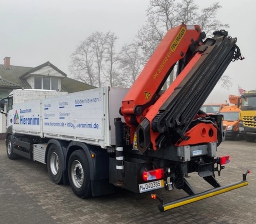 MAN TGS 26.440 6x2 E6 - valník s HDS - 4