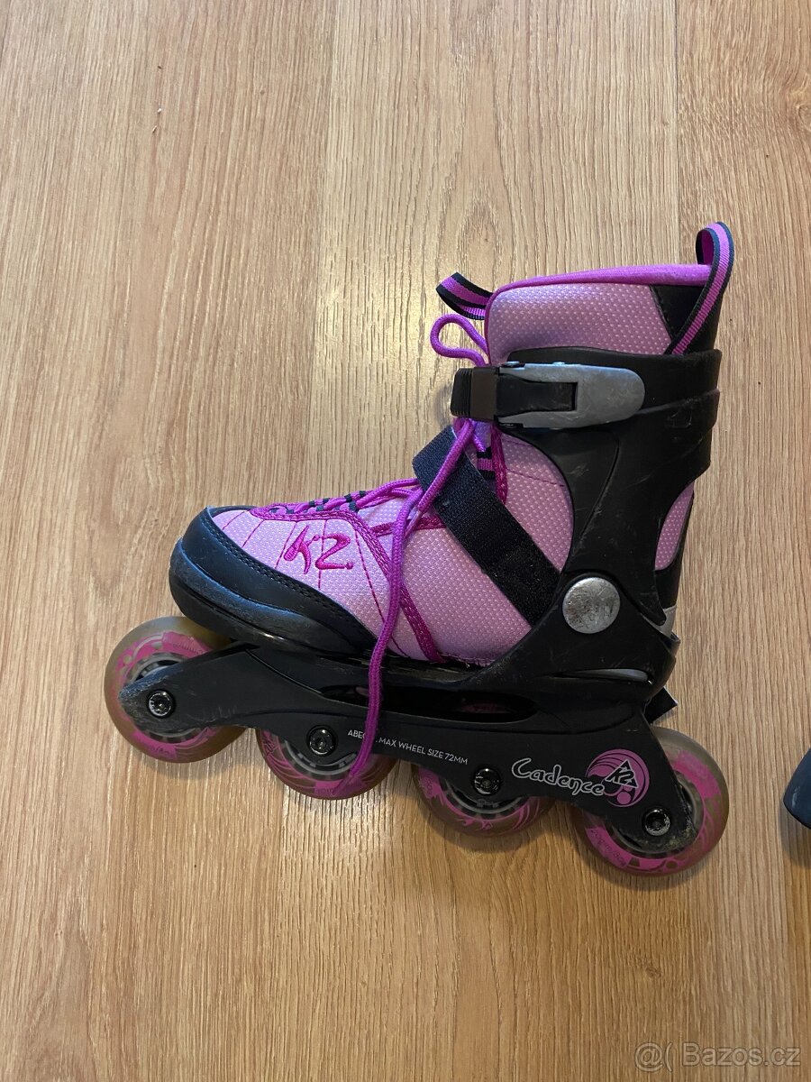 Dětské kolečkové brusle K2 29-33 - 4