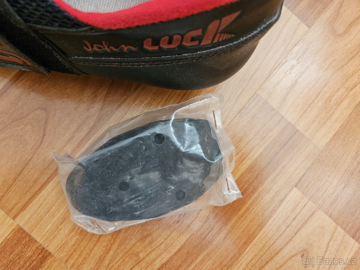 Retro cyklistické tretry John Luck Mega - 4