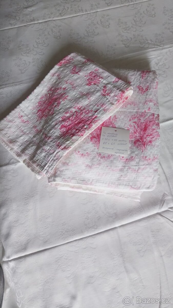 Prodám povlečení na postel- nové - 4
