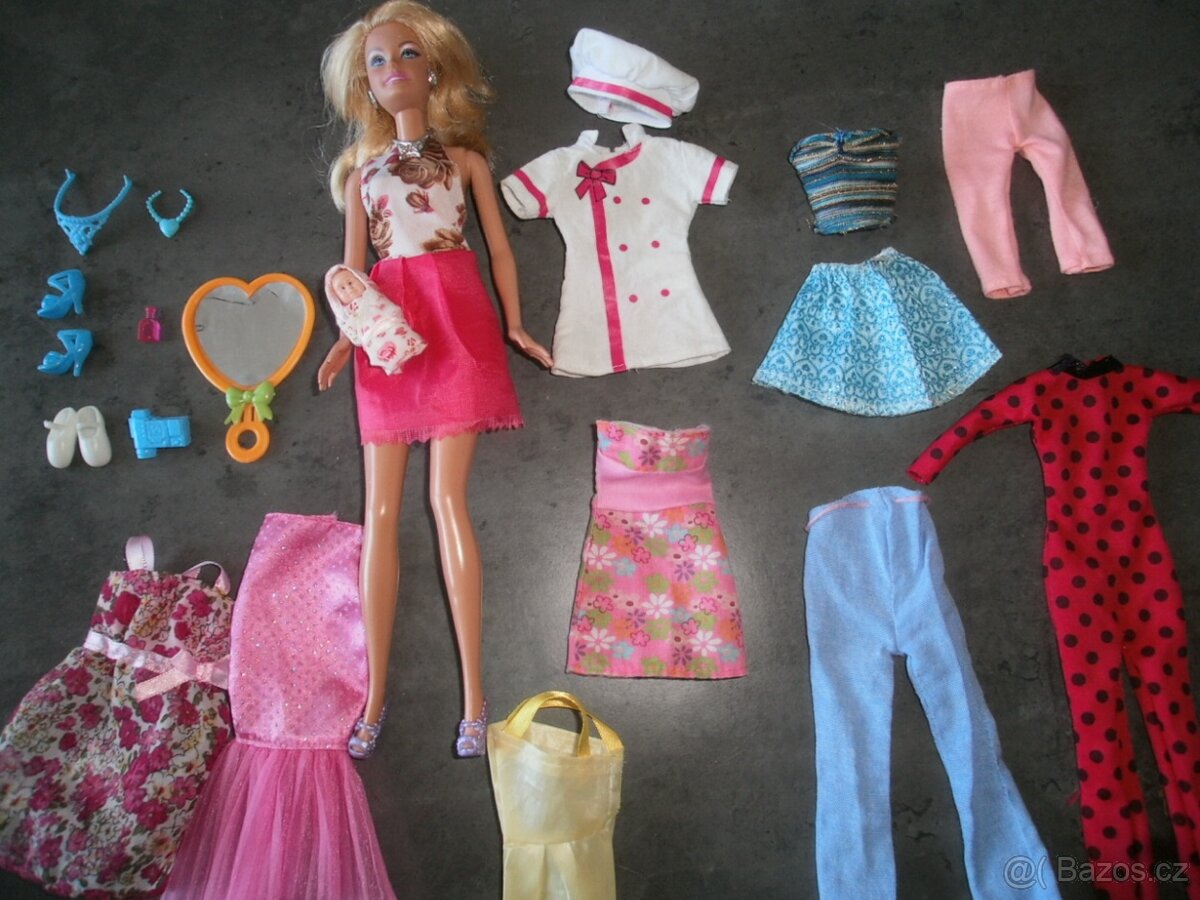 Barbie +doplňky+oblečky - 4