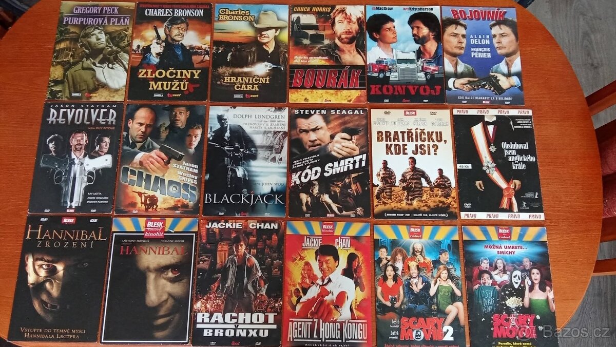 Spousta DVD filmů papírové obaly - 4