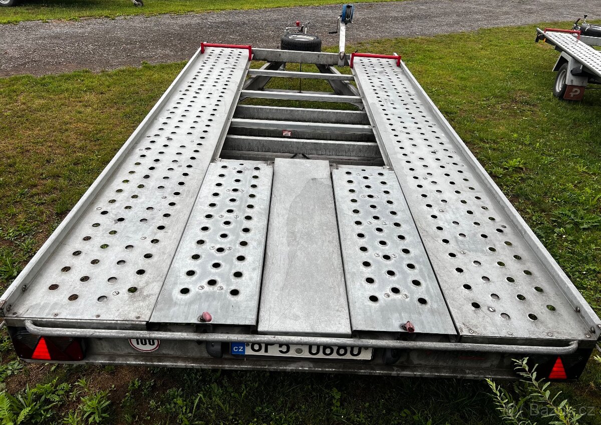 Autopřepravník/plato Pongratz, 4x2m, 2600 kg L-AT