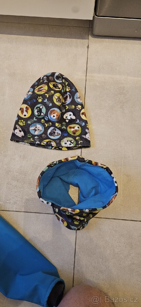 Softshellová bunda, set s čepicí a nákrčníkem - 4