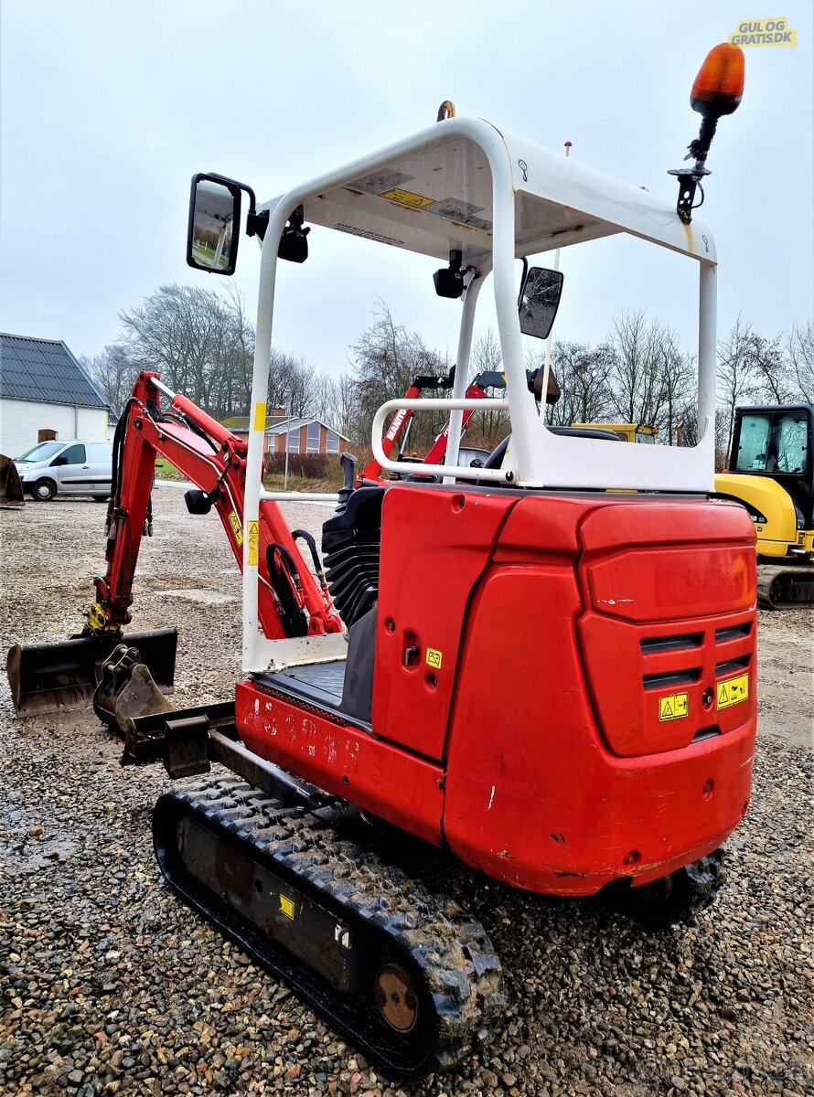 Minibagr Volvo Ec18D jen 1300 mth Rok 2015 - 4