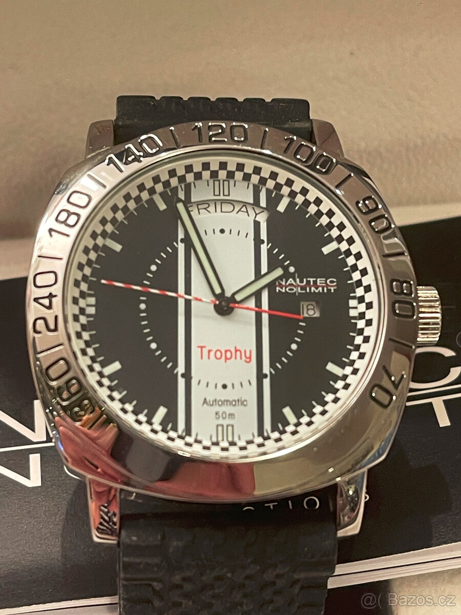 Hodinky Nautec Nolimit Trophy , automatické, silikonový páse - 4