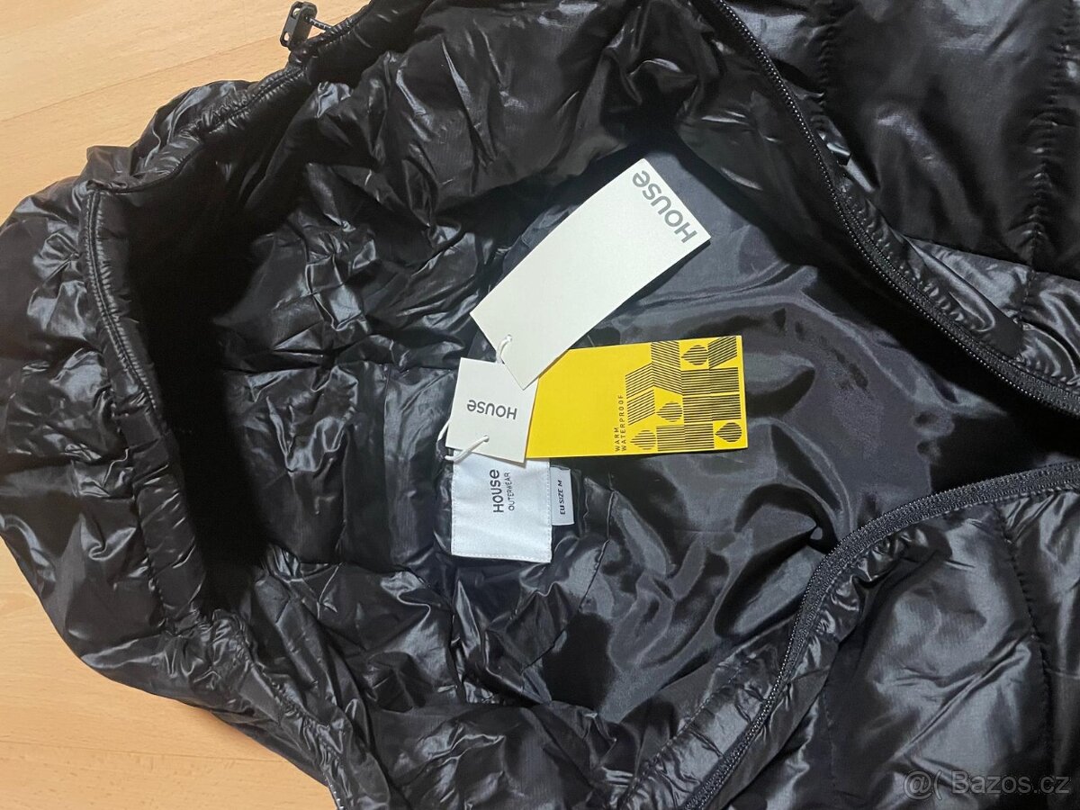 Černá zimní bunda - 4