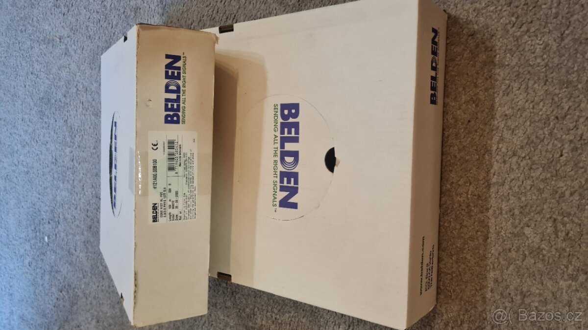 Koaxiální kabel Belden H121 Al PVC - 4