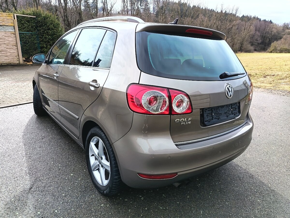 Golf plus 1.4 TSI, Autklima,webasto,vyhrev,serviska,faktury. - 4