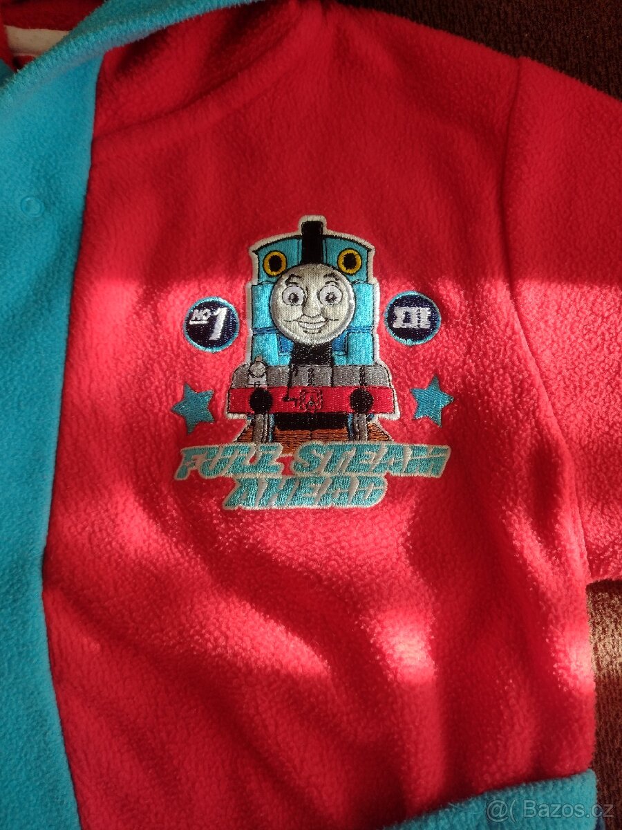 Dětský župan Mašinka Tomáš vel. 104/110 - 4