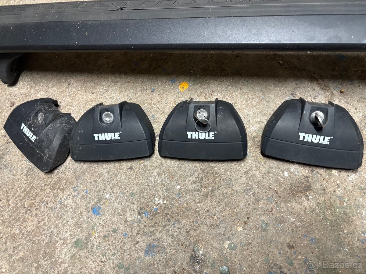 Prodám příčníky THULE na subaru forester 2011+ - 4